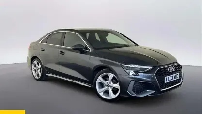 Used Audi A3 S-Line 110 HP (80 kW) 2023 Grey Sedan