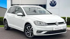 White Used 2019 VW Golf VII Match Hatchback | £13,990 (Fair price)