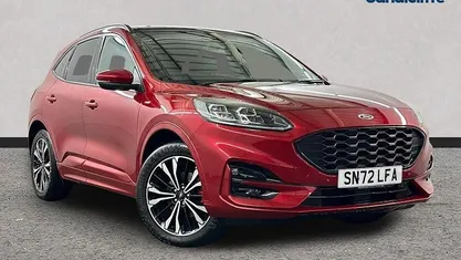 Red Used 2021 Ford Kuga ST-Line X SUV | £21,121 (Fair price)