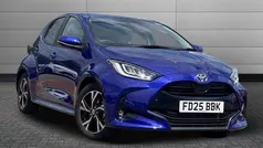 Blue New 2025 Toyota Yaris Hybrid Design Hatchback | £22,995 (Fair price)
