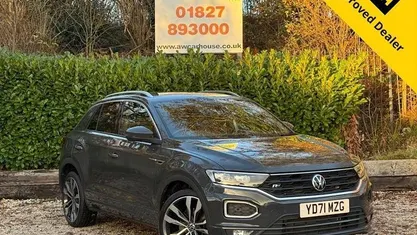 Grey Used 2021 VW T-Roc R-line SUV | £14,599 (Good price)