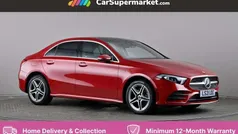 Red Used 2021 Mercedes A250 AMG Line Premium Plus Sedan | £20,897 (Fair price)