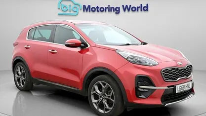 Begagnad Kia Sportage GT-Line 136 HK (100 kW) 2018 Röd SUV