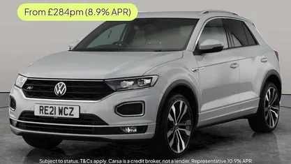 Silver Used 2021 VW T-Roc R-line SUV | £20,039 (Fair price)