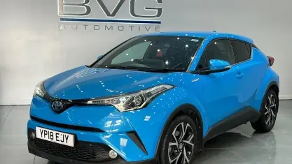 Second-hand Toyota C-HR Design 122 CP (89 kW) 2018 Albastru SUV