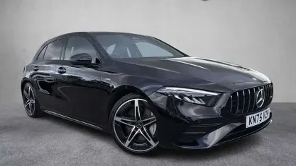 Used Mercedes A35 AMG Premium 306 HP (225 kW) 2025 Black Hatchback