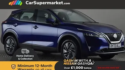 Blue Used 2022 Nissan Qashqai Acenta Premium SUV | £16,197 (Super price)