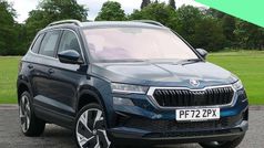 Petrol blue metallic Used 2023 Skoda Karoq SE L SUV | £21,795 (Fair price)