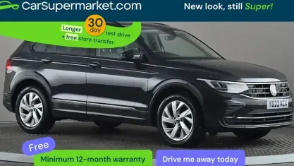 Usado VW Tiguan Life 131 HP (96 kW) 2022 Cinzento SUV