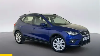 Used Seat Arona SE Technology 95 HP (69 kW) 2021 Blue SUV