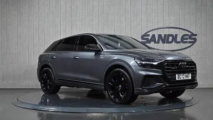 Used Audi Q8 Black Edition 340 HP (250 kW) 2022 Grey SUV