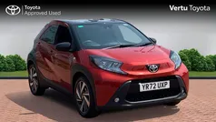 Red Used 2022 Toyota Aygo Hatchback | £12,378 (Fair price)