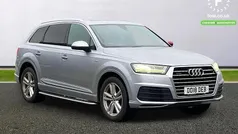 Silver Used 2018 Audi Q7 S-Line SUV | £25,299 (Fair price)