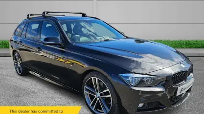 Used BMW 320 M Sport 184 HP (135 kW) 2019 Black Estate