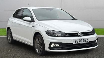 Używany VW Polo R-line 116 KM (85 kW) 2020 Biały Hatchback