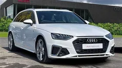 White Used 2023 Audi A4 S-Line Estate | £28,881 (Good price)