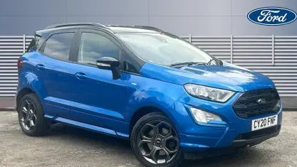 Used Ford Ecosport ST-Line 125 HP (91 kW) 2020 Blue SUV
