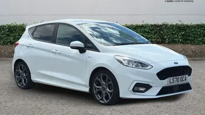 Used Ford Fiesta ST-Line 95 HP (69 kW) 2020 White Hatchback