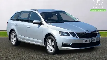 Usado Skoda Octavia SE 150 CV (110 kW) 2018 Plateado Familiar