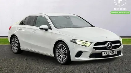 White Used 2022 Mercedes A200 Executive Sedan | £19,599 (Good price)