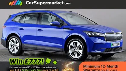 Used Skoda Enyaq iV ecoSuite 131 kW (179 HP) 2023 Blue SUV