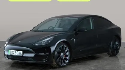Used Tesla Model 3 Performance 461 kW (627 HP) 2022 Black Sedan