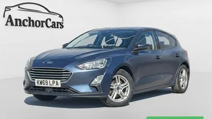 Used Ford Focus Zetec 120 HP (88 kW) 2020 Blue Hatchback