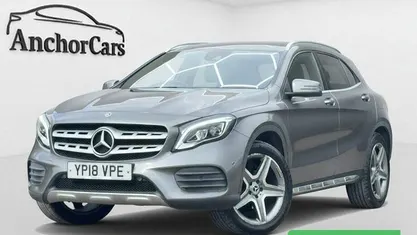 Used Mercedes GLA200 AMG Line Premium 136 HP (100 kW) 2018 Grey SUV