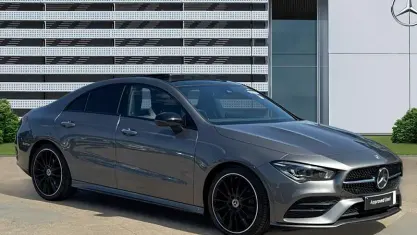 Used Mercedes CLA200 AMG Line Premium Plus 163 HP (119 kW) 2023 Grey Coupe