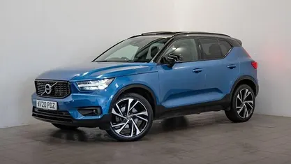 Blue Used 2020 Volvo XC40 R-Design Pro SUV | £20,490 (Fair price)