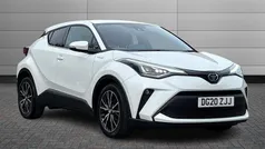 White pearl Used 2020 Toyota C-HR SUV | £19,050 (Fair price)