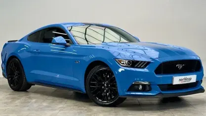 Käytetty Ford Mustang GT 416 HP (305 kW) 2016 Sininen Coupe - kaksiovinen