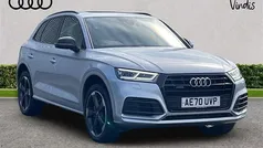 Silver Used 2020 Audi Q5 Black Edition SUV | £29,240 (Fair price)
