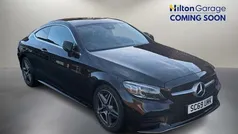 Black Used 2020 Mercedes C220 AMG line Coupe | £17,550 (Good price)