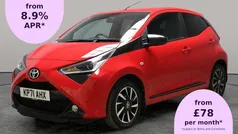 Red Used 2021 Toyota Aygo Trend Hatchback | £7,878 (Good price)