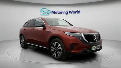 Used Mercedes EQC400 300 kW (408 HP) 2022 Red SUV
