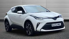 White Used 2022 Toyota C-HR Design SUV | £21,750 (Fair price)