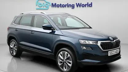 Used Skoda Karoq SE L 150 HP (110 kW) 2023 Blue SUV