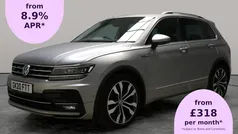 Silver Used 2020 VW Tiguan R-line SUV | £20,879 (Fair price)