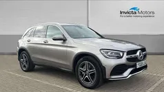 Silver Used 2019 Mercedes GLC220 AMG line Estate | £23,500 (Fair price)