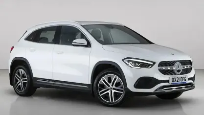 Used Mercedes GLA200 150 HP (110 kW) 2021 White SUV