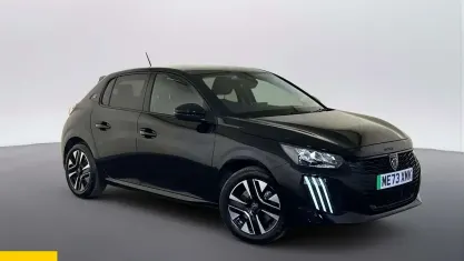 Used Peugeot e-208 Style 100 kW (137 HP) 2023 Black Hatchback