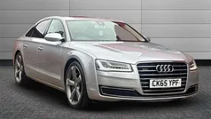 Silver Used 2015 Audi A8 Sport Sedan | £15,495 (Fair price)