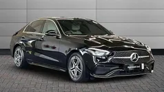 Black Used 2024 Mercedes C300e AMG line Sedan | £32,490 (Super price)