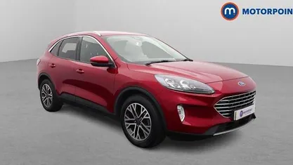 Used Ford Kuga Titanium 120 HP (88 kW) 2021 Red SUV