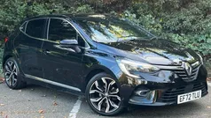 Metallic diamond black Used 2022 Renault Clio V Techno Hatchback | £13,548 (Fair price)