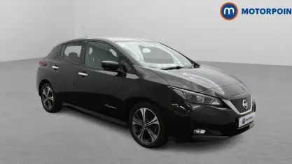 Used Nissan Leaf N-Connecta 110 kW (150 HP) 2020 Black Hatchback