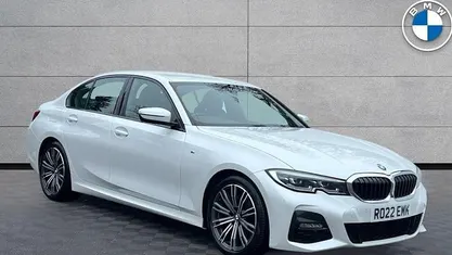 White Used 2022 BMW 318 M Sport Sedan | £22,490 (Fair price)