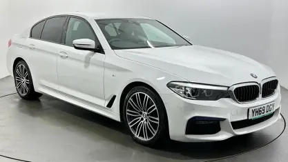 Used BMW 520 M Sport 190 HP (139 kW) 2019 White Sedan