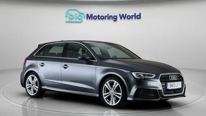 Grey Used 2019 Audi A3 Sportback S-Line Hatchback | £14,200 (Fair price)
